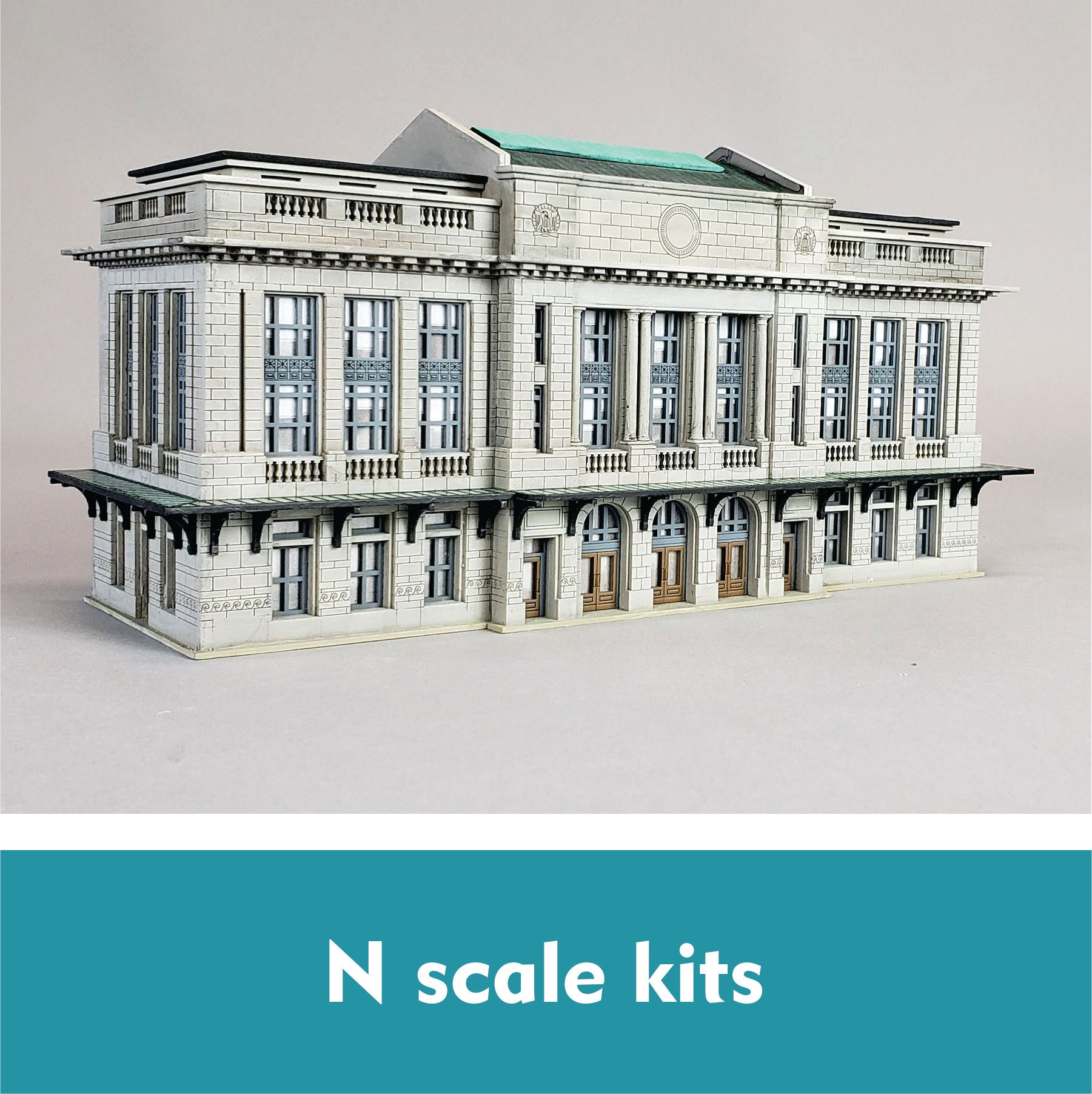 N Scale - Custom Model Railroads - 090 - CMR Structure 2024 Kit